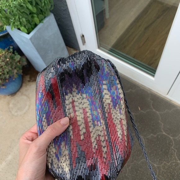 Vintage Beaded Purse - Picture 7 of 9